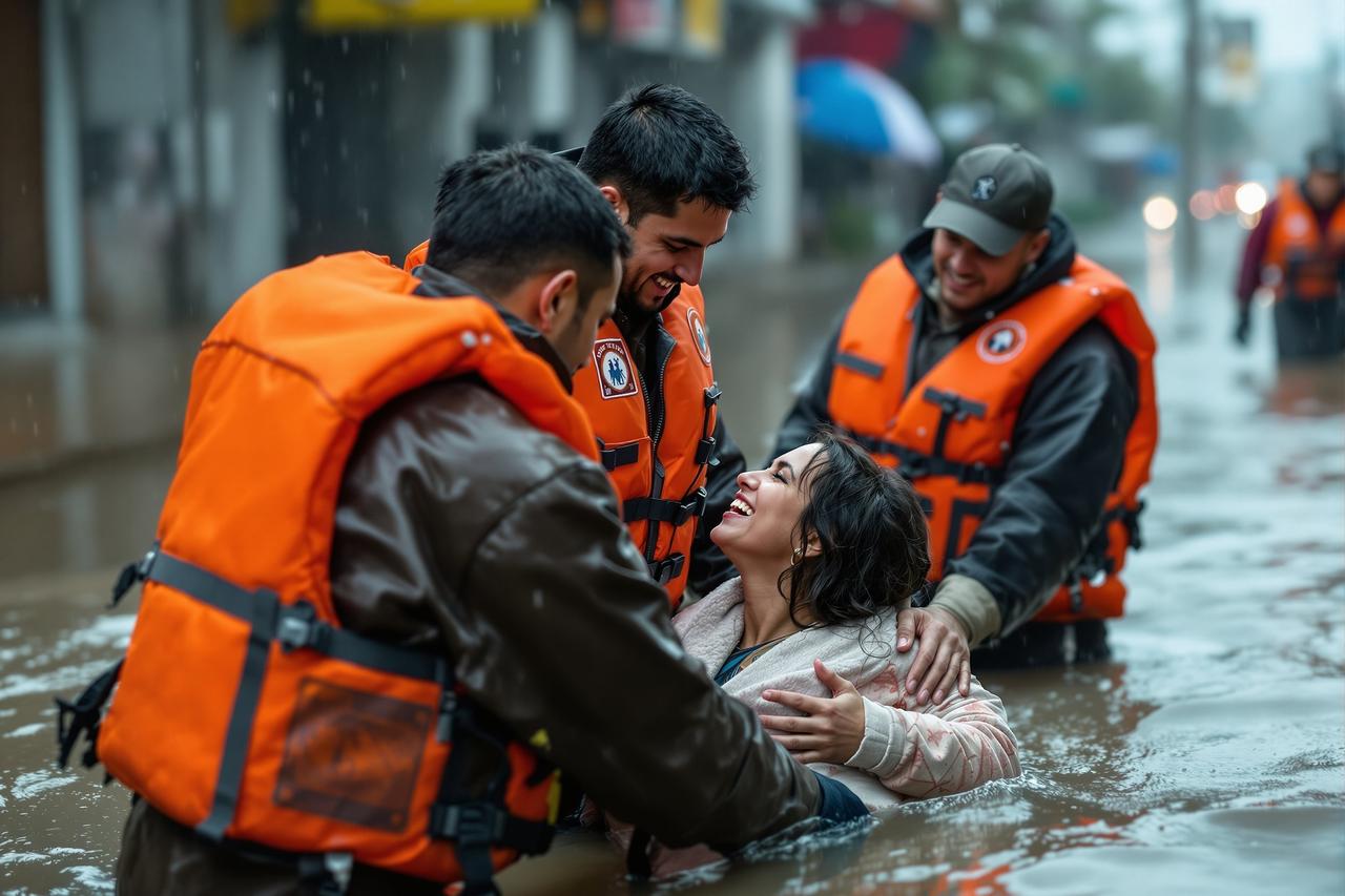 每日吃瓜在线图集:暴雨救援一线感人瞬间精选照片合集